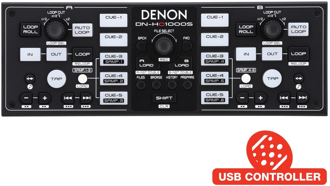 Denon Dj Dn Hc1000s Serato Scratch Live Usb Midi Controller